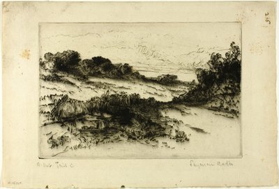 Windmill Hill, nr. I av Francis Seymour Haden