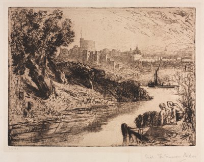 Windsor Castle av Francis Seymour Haden