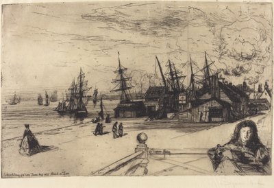 Yacht Tavern, Erith av Francis Seymour Haden