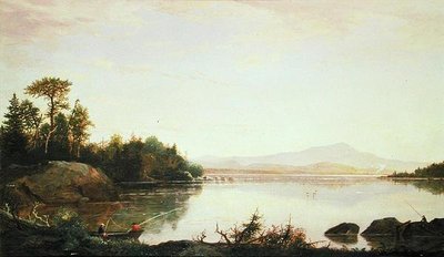 Moat Mountain, New Hampshire (olja på duk) av Francis Shed Frost