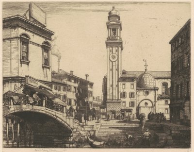 S.S. Apostlar, Venedig av Francis Sydney Unwin