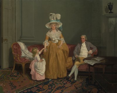 Familjen Saithwaite, ca. 1785. av Francis Wheatley