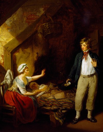 Sjömannens återkomst, målning av Francis Wheatley (1747-1801). av Francis Wheatley