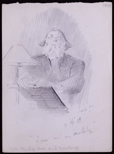 Porträtt av norr? av Francis Wilfred Lawson