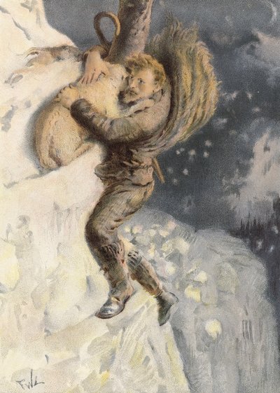 Räddad (chromolitho) av Francis Wilfred Lawson
