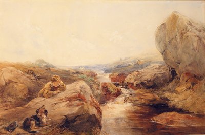 På morerna, 1843 av Francis William Topham