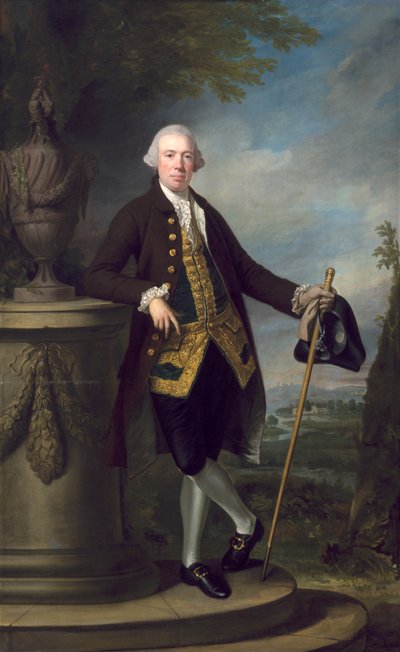 William Denison, ca 1769-76 av Francis and Romney Cotes