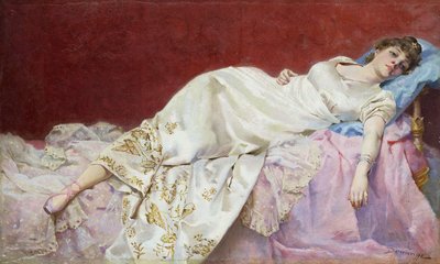 En stunds vila, av Francisco Domingo Marqués