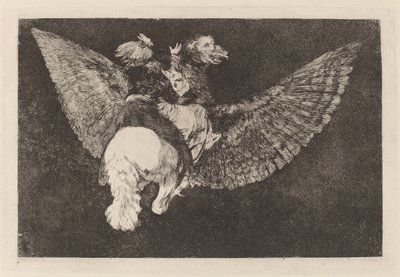 Disparate volante (flygande dårskap) av Francisco de Goya