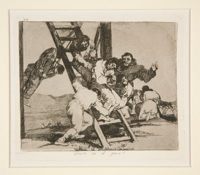 Svårt är steget! (Artikel av Francisco de Goya
