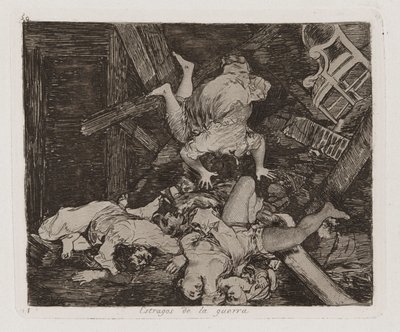 Ravages of War, tavla 30 från The Disasters of War av Francisco de Goya