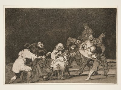 Lojalitet, pl. 17 från serien Ordspråk av Francisco de Goya
