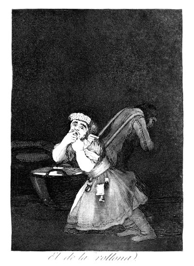Nannys pojke, 1799 av Francisco de Goya