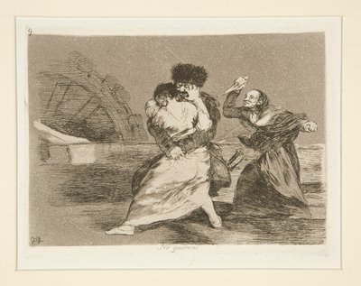 No quieren [sic] (De Don av Francisco de Goya