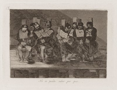 Kan inte veta varför [sic] (One Can av Francisco de Goya