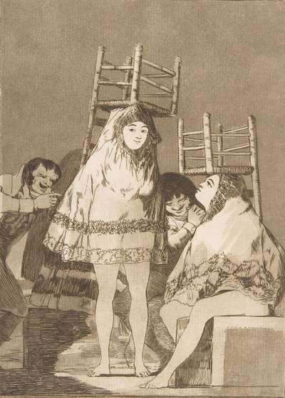 Skylt 26 från Los Caprichos: De har redan en plats De har redan en plats., 1799. av Francisco de Goya