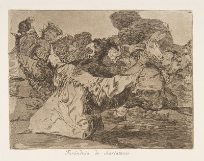Plåt 75 från The Disasters of War Los Desastres de la Guerra..., efter 1814-15 publicerad 1863. av Francisco de Goya