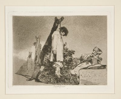 Varken (inte [i detta fall] heller), pl. 36 från The Disasters of War av Francisco de Goya