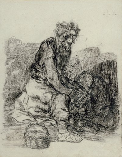 De håller på att dö av Francisco de Goya
