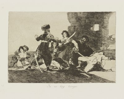 Det finns ingen tid. (Det finns inte av Francisco de Goya