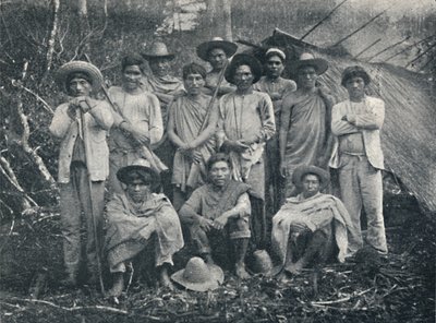 Krönade indianer, 1895 av Francisco Henszler
