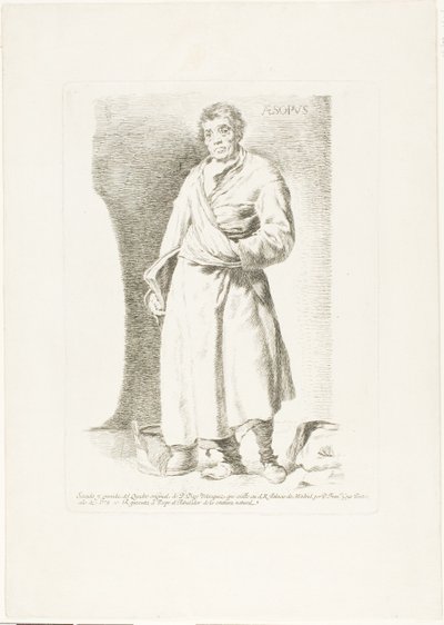 Aesop av Francisco Jose de Goya y Lucientes