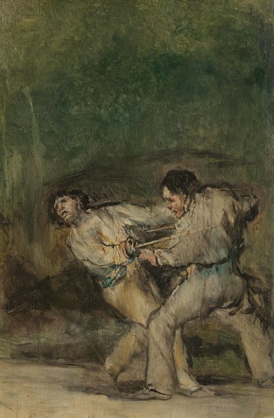 Duellen av Francisco Jose de Goya y Lucientes