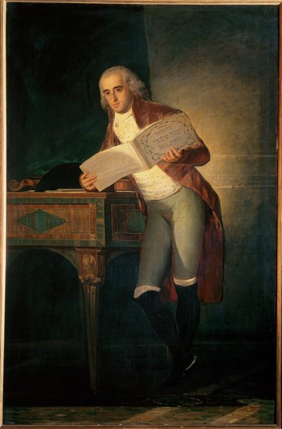 Don Jose Alvarez de Toledo y Gonzaga, Marques de Villafranca y Duque de Alba (målning på duk) av Francisco Jose de Goya y Lucientes