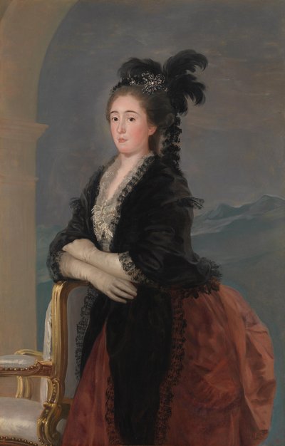 Doña Maria Teresa da Vallabriga av Francisco Jose de Goya y Lucientes