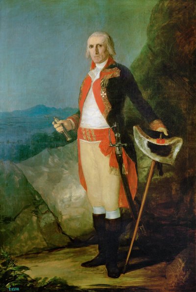 General Urrutia (målning på duk) av Francisco Jose de Goya y Lucientes
