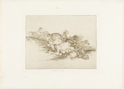 It Always Happens, skylt åtta från The Disasters of War av Francisco Jose de Goya y Lucientes