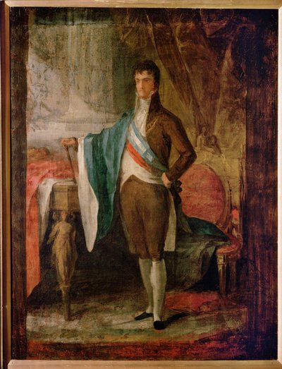 Kung Ferdinand VII, bozetto (målning på duk) av Francisco Jose de Goya y Lucientes