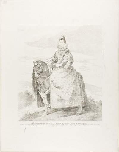 Margareta av Österrike av Francisco Jose de Goya y Lucientes