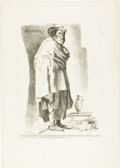 Menippu av Francisco Jose de Goya y Lucientes