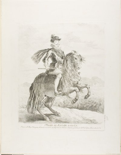 Filip III av Francisco Jose de Goya y Lucientes