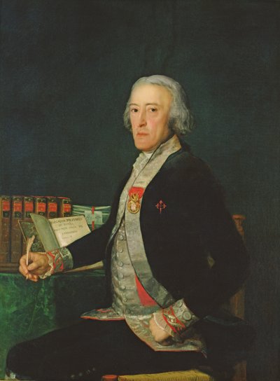 フェリックス コロン デ ラリアテギスウェディッシュの肖像 av Francisco Jose de Goya y Lucientes