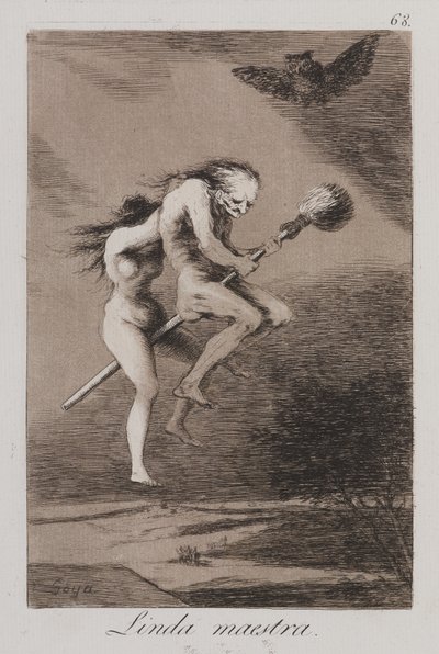 Snygg lärare! (Linda maestra!) av Francisco de Goya