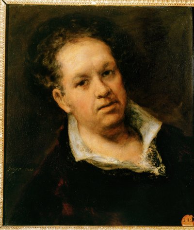 Självporträtt ... (målning på duk) av Francisco Jose de Goya y Lucientes