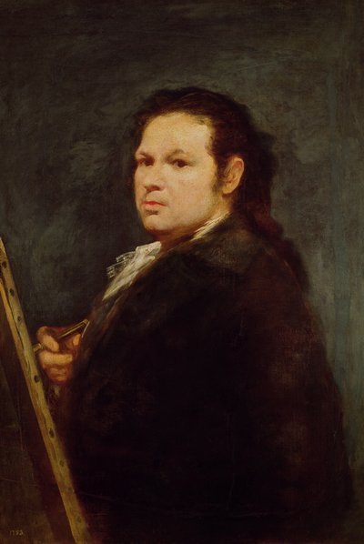 Självporträtt av Francisco de Goya