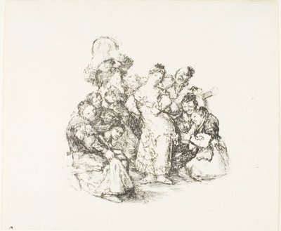 Den andalusiska dansen av Francisco Jose de Goya y Lucientes