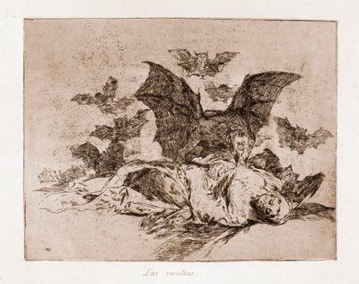 The Disasters of War: Resultaten (etsning från förberedande ritning av Francisco de Goya