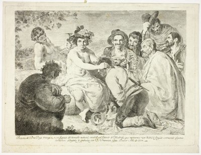 Drunkardarna av Francisco Jose de Goya y Lucientes