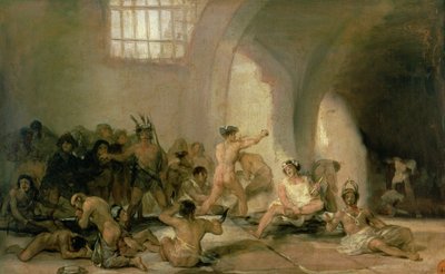 Dårhuset av Francisco de Goya