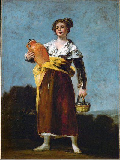 The water carrier (olja på duk) av Francisco Jose de Goya y Lucientes