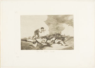 This is What You Were Born For, tallrik tolv från The Disasters of War av Francisco Jose de Goya y Lucientes