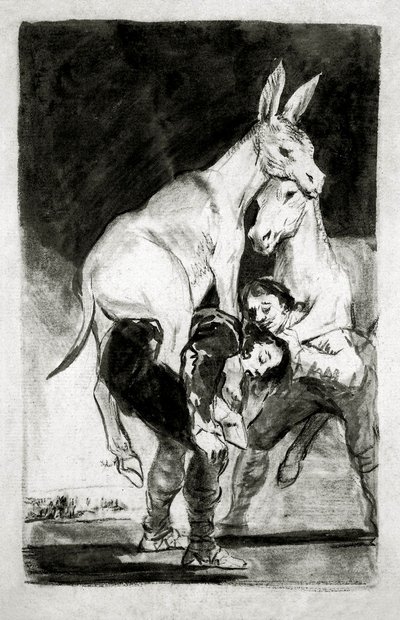 Du som inte kan av Francisco de Goya