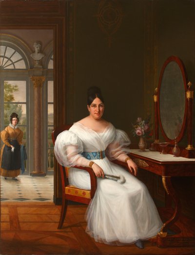 Carmen Moreno, markisinnan av Guadalquivirs marismas av Francisco Lacoma y Fontanet