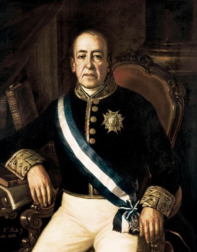 Porträtt av Don Jose Manuel de Vadillo av Francisco Prats y Velasco