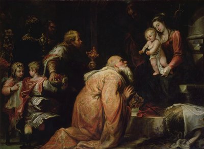 Tillbedjan av kungarna av Francisco Rizi