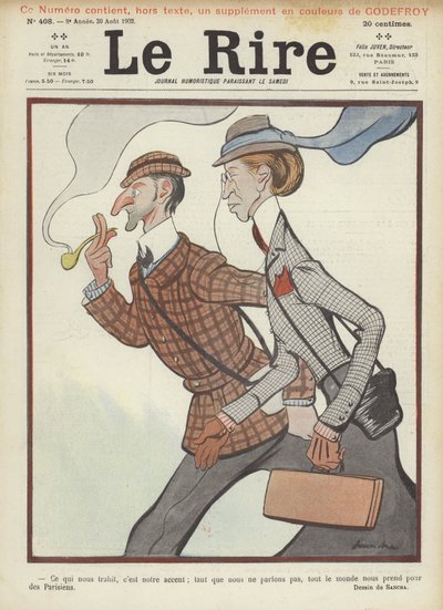 Illustration för Le Rire av Francisco Sancha y Lengo